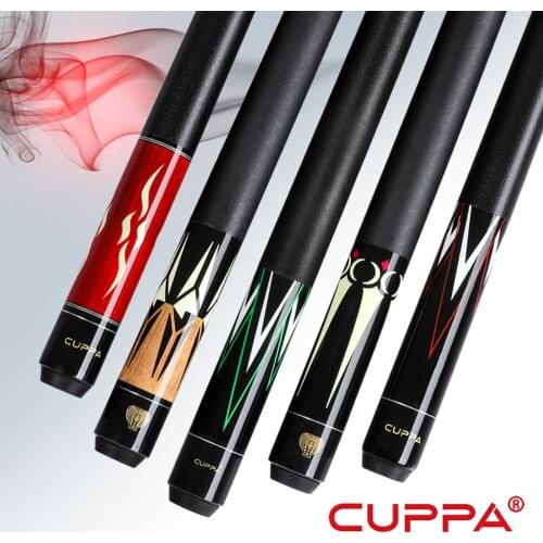 Cuppa HS Billiard Pool Cue Stick 12.75mm/11.75 mm/10mm 147cm Durable Professional Pool Cue Kit Suitable for Black 8 With Gifts