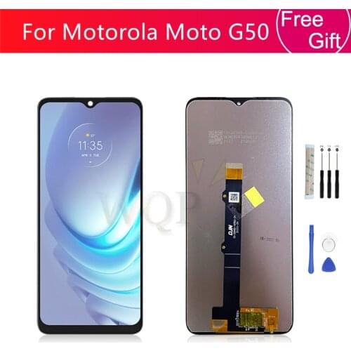 For Motorola Moto G 50 LCD Display Touch Screen Digitizer Assembly For Moto G50 Lcd XT2137-1 XT213-2 Replacement Repair Parts