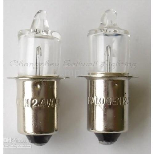 Halogen bulb light a393 p13.5s 2.4v 0.85a sellwell lighting
