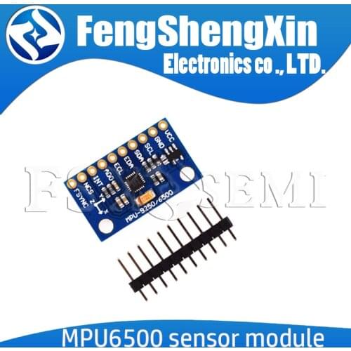 IIC I2C SPI MPU6500 MPU-6500 6-Axis Gyroscope Accelerometer Sensor Module Replace MPU6050 For Arduino With Pins GY-6500