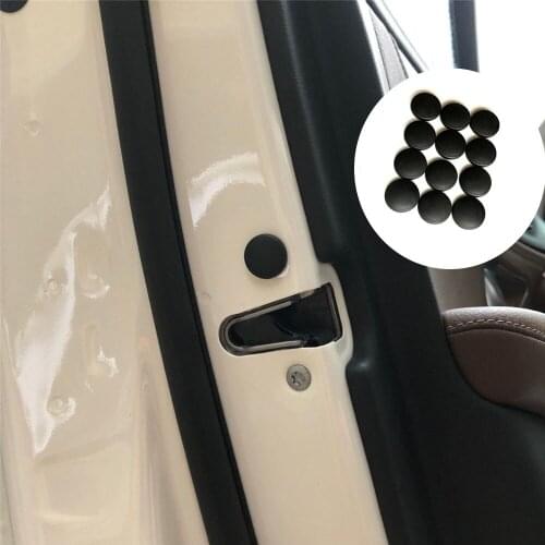 12pcs Car Door Lock Screw Cover For Ford Mustang Ranger Figo KA Territory FLEX Transit Super Duty Atlas F-150 F250 F350 F450