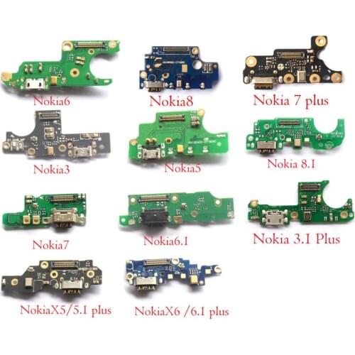 Micro USB USB Charging Charger Port microphone for Nokia 2 3 4 5 7 plus 8 8.1 . 2.1 3.1 5.1 6.1 X5 X6 X7