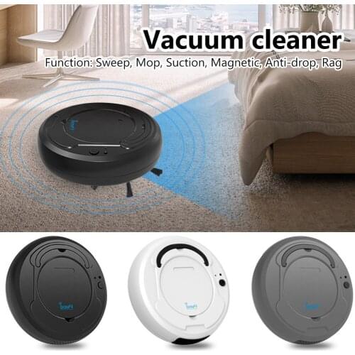 1200 Pa Multi-function Robot Vacuum Cleaner Cleaning Machine Intelligent Charging Vacuum Cleaner Three-in-one Sweeping Machine