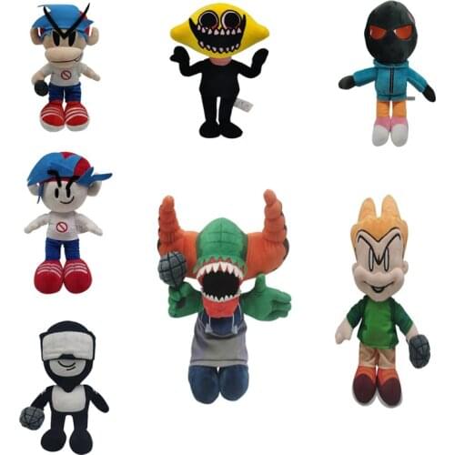 New Hot Game Friday Night A Funkin Plush Toy Plushie Doll Stuffed Toys For Children Kawaii Cute Kids Gift Birthday Peluche Dolls