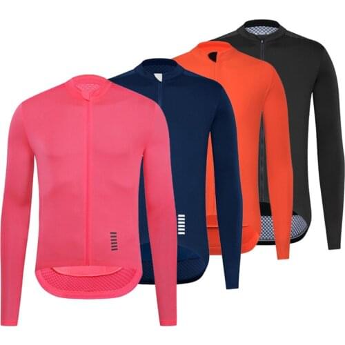 Pro Team Long Sleeve Aerobic Jersey Race Cycling Jersey Bicycle Slim Cycling Clothes Italy Fabric Sleeve Ciclismo Ropa Hombre