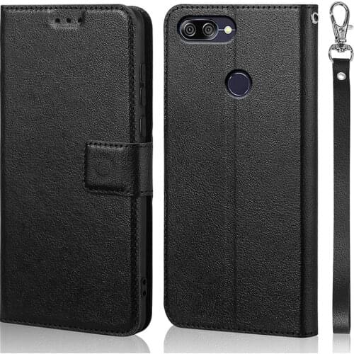Luxury Flip Case for Asus Zenfone Max Plus M1 ZB570TL 5.7" X018D Original Book Design Leather Phone Coque Wallet Capa Stand With