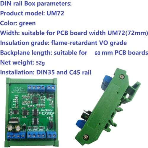 2PCS 8CH 0-5V 0-10V 4-20MA Signal Generator Signal measurer ADC DAC RS485 Modbus RTU IO Module for PLC Configuration Software