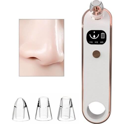 Blackhead Remover Face Deep Pore Cleaner Acne Pimple Removal Vacuum Suction Facial SPA Diamond Skin Care Beauty Tool