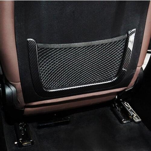 Car Styling Backrest Frame Decoration Cover Trim For BMW X3 G01 G08 2018 ABS 2pcs Auto Interior Modified Decals