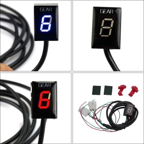 LED Digital Gear Indicator Motorcycle Display Lever for Aprilia RS125