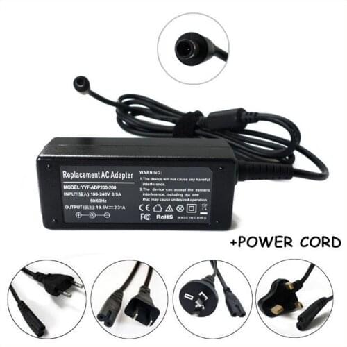 19.5V 2.31A 45W Laptop AC Adapter Battery Charger Power Supply Cord Carregador Notebook For Dell Ultrabook XPS 12 13 13D