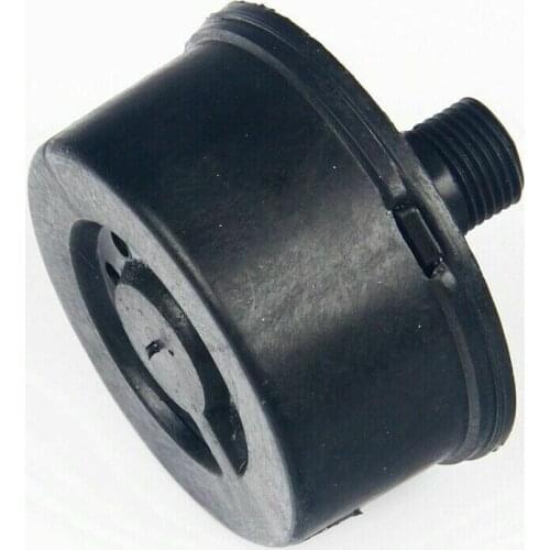 1pc Air Compressor Silencer Intake Filter Muffler 15mm Thread Plastic Black Mechanical Hardware Accessories