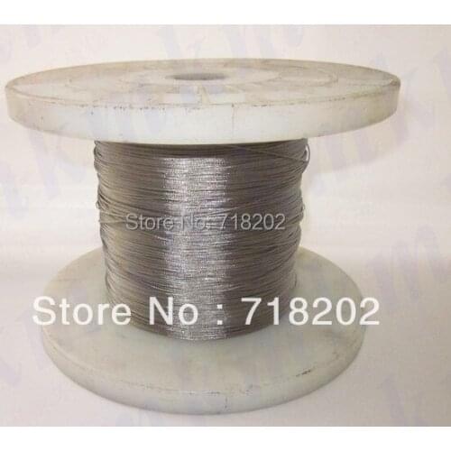 100m per lot Stainless steel 316 wire rope 7*7 2 mm diameter(no nylon/pvc coated) for Clothesline/lifting/traction