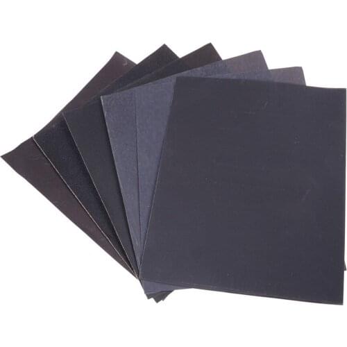 180#400#800#1000#1200#1500#2000# Dry Waterproof Sanding Paper Wet Polishing Sandpaper Grit Granularity Metal Wood Abrasive Tools