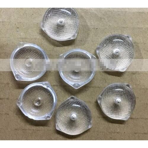 20pcs x Led Strips Bulbs Diodes Cap Optical Convex Lens Filter Lampshade Tv Backlight Plastic Diameter 15mm
