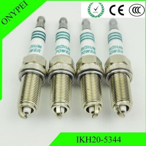 4-6pcs/lot IKH20 5344 Iridium Power Spark Plug For REC10WYPB4 / 62120100312 / VKH20 / DR51IR / QHR6IY11 / LFR6AIX-11 IKH205344