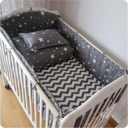 6/9pcs Stars nursery bedding kit berço newborn Baby Items For Newborns bedding set juego de cama 120*60/120*70cm