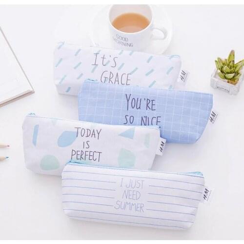 Able Kids Blue Pencil Cases