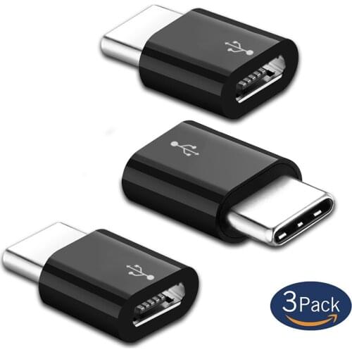 Micro Usb To Type C OTG Adapter For Poco X3 NFC Xiaomi Mi Redmi Note 9 9S Pro Huawei Oneplus 8 One Plus 8T 7 Samsung Realme USBC