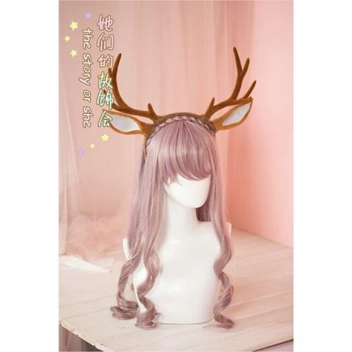 Hair accessories Elk horn headband Christmas hair clip Cos accessories hairpiece Free Shipping