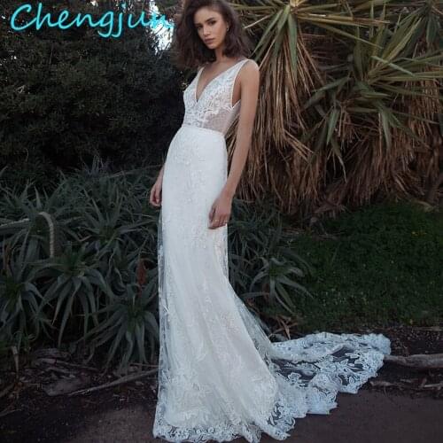 Chengjun V-neck Wedding Dresses