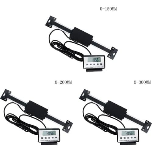 Digital Remote Scale Vertical Horizontal Dual Use LCD Display DRO Table Readout Ruler Replacement for Bridgeport Mill Lathe