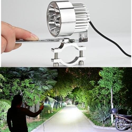 1200lm Ebike headlight bulb set Electric bike front driving light Handlebar lamp 12V 18V 24V 36V 48V 60V 64V 84V Led work light