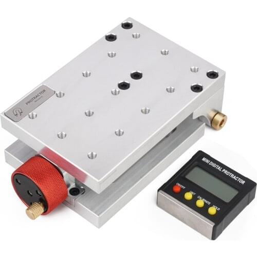 Adjustable Angle Oblique Hole Puncher Tool Multifunctional Aluminum Positioning Fixture Jig Woodworking DIY Tool