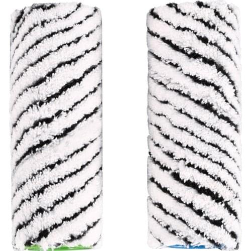 150*60MM Stone Rollers Gray Accessories For All Karcher FC 3 FC5 For Karcher Gray Microfiber