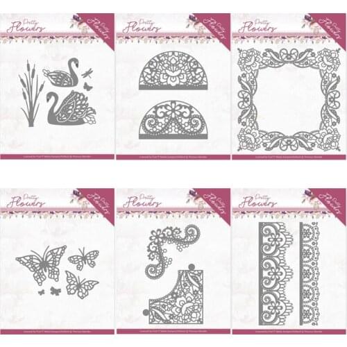 Mmao Crafts Metal Steel Cutting Dies New Christmas bell edge frame Scrapbooking Paper/photo Cards Embossing Dies