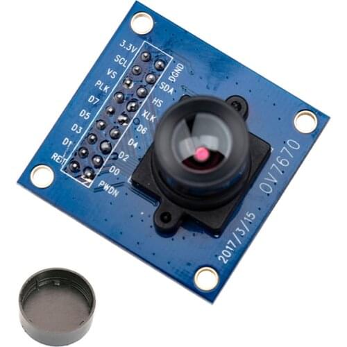 OV7670 camera module OV7670 moduleSupports VGA CIF auto exposure control display active size 640X480 For Arduino