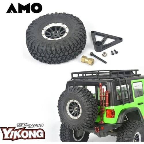 RC Car 1/10 YIKONG YK4102PRO Remote Control Crawler Climbing Cars Original Accessories Spare Tire + Spare Tires Bracket 13189