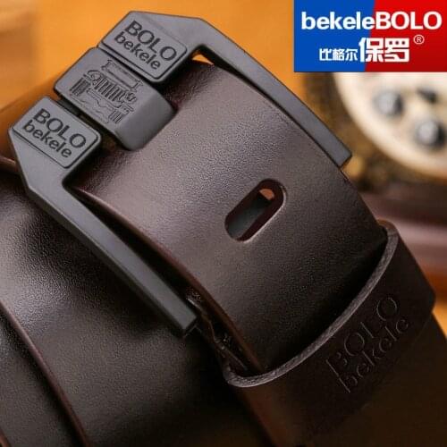 New Fashion Mens Luxury Designer Belt Cow Genuine Leather Waist Strap Chain Buckle Belts for Men 110-125cm