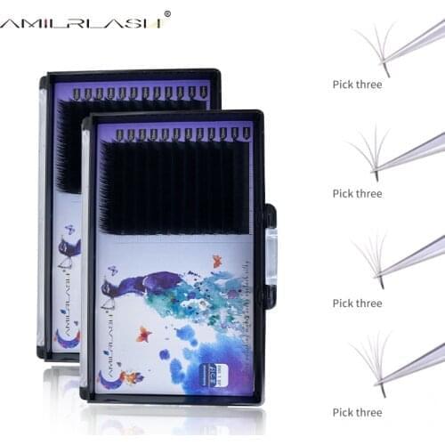 8-18mm False Eyelashes Set Mink Lashes Natural Long Eyelashes Dramatic Volume Faux Cil Individual Makeup Eyelash Extension