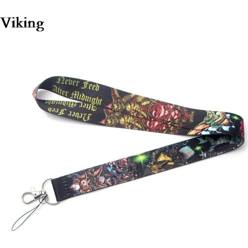 Monster Movie Printing Lanyards For Keys ID Card Phone Neck Strap Keychains USB badge Holder Phone Hang Rope Lanyard G0322