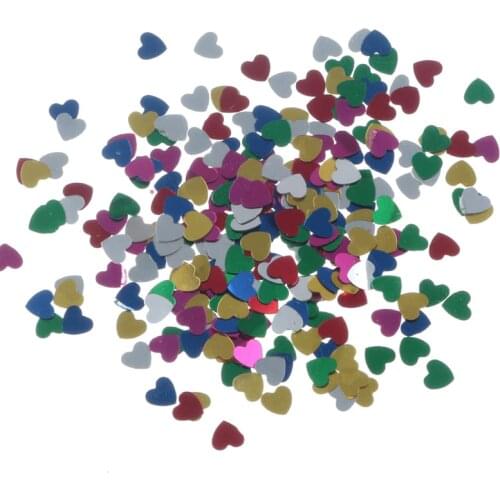 30g Acrylic Heart Flat Loose Sequins Paillette Sewing For Clothing Accssories Art Decoration Jewelry Making Diy