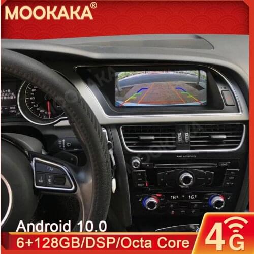 6+128GB Android 10.0 For Audi A5 Car GPS Navigation Streaming Media Multimedia Player Head Unit Auto Radio