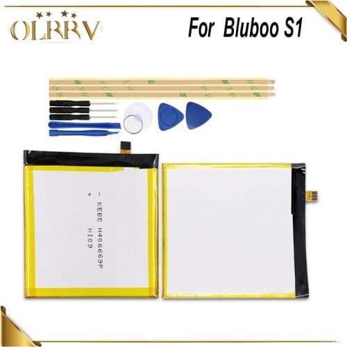 3500mAh High Capacity Battery for Bluboo S1 High Quality mobile phone Battery For Bluboo S1 Battery +Tools