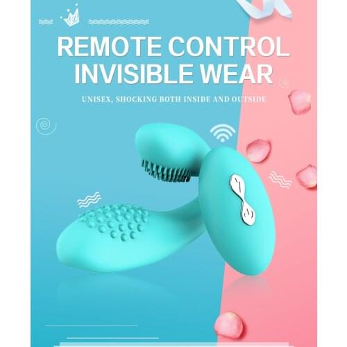 Wireless Vibrator Adult Toys For Couples USB Rechargeable Dildo G Spot U Silicone Stimulator Double Vibrators Sex Toy For Woman