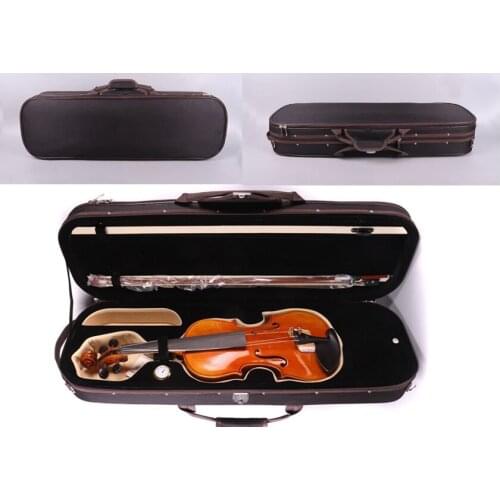 Violin case 4/4 Two code lockNew 4/4 violin case waterproof Oxford cloth lightweight and durable black super value
