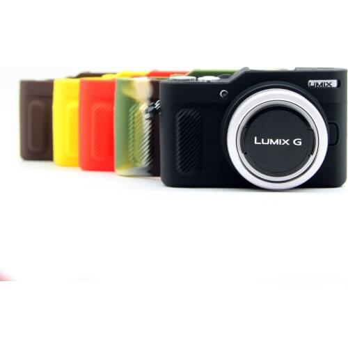 Nice Soft Silicone Rubber Camera Video Bag for Panasonic GF10 GF-10 Camera case Protective Body Cover Skin