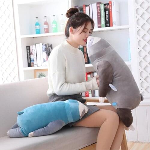 65/80/100CM Big Cute Simulation Stuffed Sloth Toy Plush Sloths Soft Pillow High Quality Animal Dolls Kids Baby Birthday Gift
