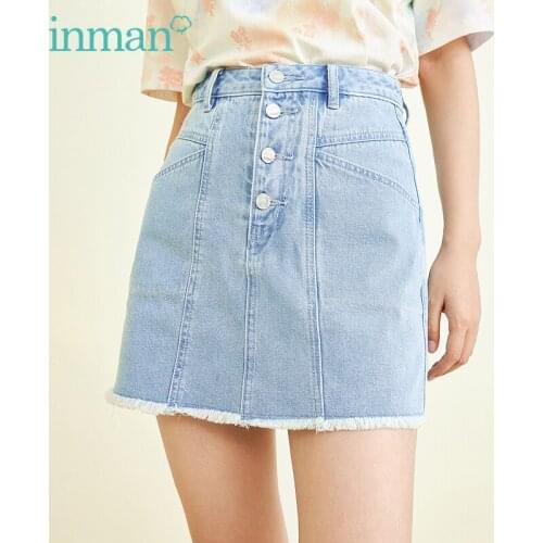 INMAN Womens Short Jeans