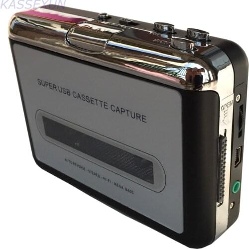 2017 New audio cassette converter covert old cassette tape to mp3 portable player in computer, for windows& MAC Free shipping