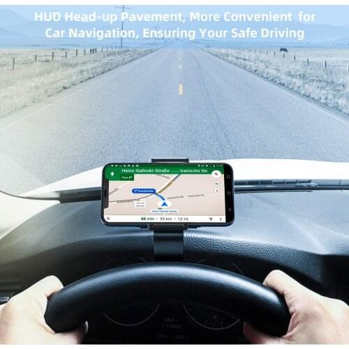 New Design Car Phone Holder Stand Adjustable Support Max 6.5 Inch For GPS For Mobile Phone Simulation HUD