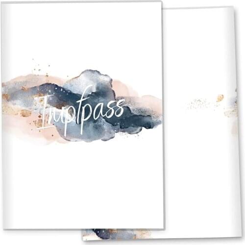 Passport Holder Protective Cover For Documents & Passport Personalised With Name Home Office Storage Supplies Free Shipping 2021