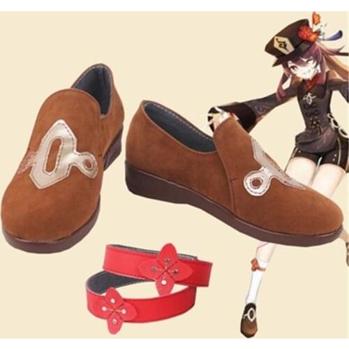 Genshin Impact Hutao Cosplay Shoes Can Be Tailored For You To Create Your Own Character, Exquisitely Crafted And Handmade