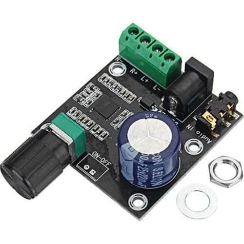 PAM8610 Dual Channel DC 12V HD Pure Digital Audio Stereo Amplifier Board Class D 15W x 2 High Power Amplifier Module