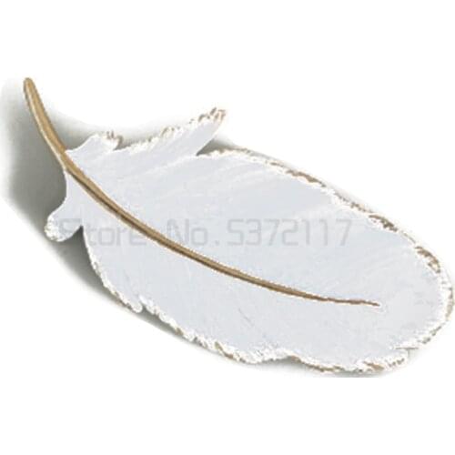 North European and American bedroom background wall decoration three-dimensional feather wall pendant wall decoration