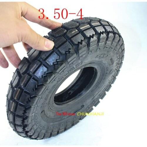 Trolley 3.50-4 inner and outer tire electric scooter tire 350-4 generation treadmill tire good quality